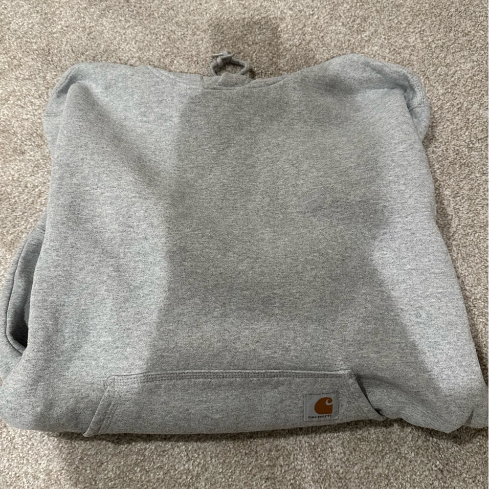 Carhartt Heather Gray Hoodie
